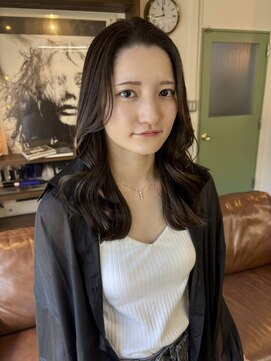コレット ヘアー 大通(Colette hair) 縮毛矯正/ストレートパーマ/くびれ巻き/オリーブカラー