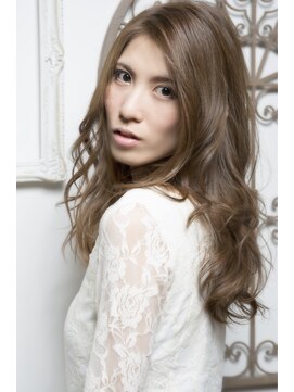 キープへアデザイン(keep hair design) クールフェミニン☆大人可愛いロング【keep hair desigin.木田】