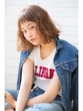 ガーデントウキョウ(GARDEN Tokyo) 【GARDENTokyo本木亜美】切りっぱなしボブ×無造作ラフウェーブ