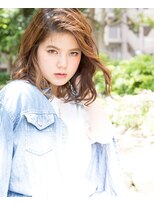 アリン(allin)&nbsp;外国人風ハイライト+ミディアム