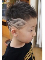 カプリヘアーデザイン(Capri Hair design) キッズバリアート☆トライバルデザイン