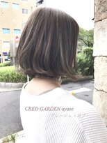 クレドガーデン 綾瀬店(CRED GARDEN) グレージュ × ボブ