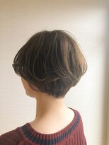 パザパ 嶋店(pa.za.pa)&nbsp;ハンサムショート/カーキカラー/カッコ可愛い/20代30代40代