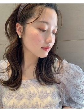 センス(SENSE) 【自由が丘SENSE】カチューシャアレンジ×ゆるゆわカール