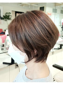 ノーマジーン(Norma jean) 大人可愛いコンパクトショート/透明感/ウルフ/20代30代40代50代