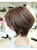 大人可愛いコンパクトショート/透明感/ウルフ/20代30代40代50代