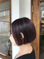 カウチ(Kauti)&nbsp;レザーワンレンボブ