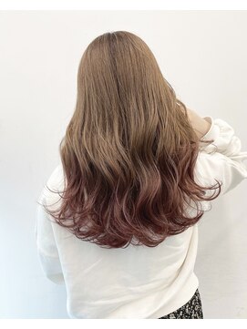 ヘアールーム アート(hair room a to by NYNY) 105ピンクグラデーション