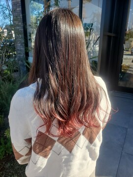 ジュール フィノン(Jour finon) グラデーションカラー　ピンク