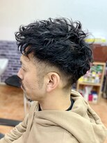 オクロック(OCLOCK)&nbsp;ツーブロック ナチュラルパーマ