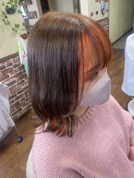 ヘアプロデュース アップス(hair produce UP's) インナーカラー☆
