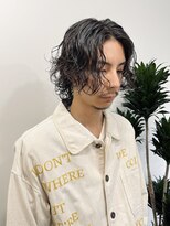 ピープスアンドスー 表参道 渋谷(Peeps&Suu.) メンズカット 無造作パーマ レイヤーカット ロン毛 ウルフ