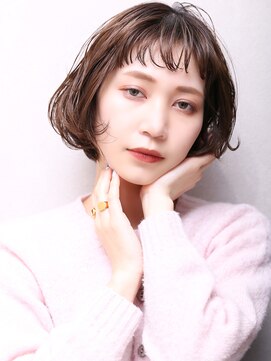 クラッチ 名古屋(CLUTCH) 大人可愛い小顔カット美髪ツヤ髪大人ガーリーショートボブA6