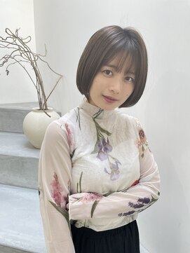 サンクチュアリー ウィズ コネクト(Sanctuary with connect) ナチュラル大人ボブ×30代40代