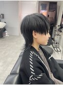 中性的なメンズっぽウルフ