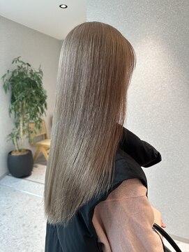 天神美容室 前田竜一[ブリーチ/ダブルカラー/髪質改善/ミルクティー/学割]