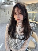 ザクザクレイヤーカット巻き方簡単ミディアムロング韓国表参道