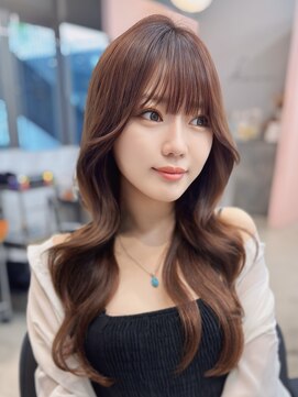 クム(kumu) 【kumu】韓国風レイヤー/下ろしぱっつん/栄/名古屋