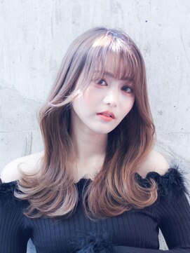 ジェニーバイメノン(JENNIE by Menon) フェミニンロング＋顔周り小顔レイヤー＋美髪