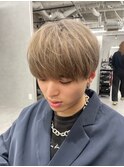 ハイトーン　刈り上げマッシュ