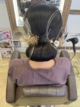 コワファースト 大分(COIFF1RST) 成人式/シニヨンスタイル