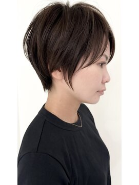 ゴカン バイ ジル ブラン 名古屋(Gokan by JIL BLAN) ハイライトバレイヤージュダブルカラーショートカット30代40代