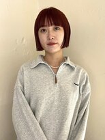 ニコ トウキョウ ヨコハマ(nico)&nbsp;ミニボブ/切りっぱなし/ボブ/縮毛矯正/タッセルボブ