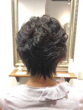 ヘアー グリーン(hair green) 30代40代50代/ショートパーマ/ニュアンスパーマ/大人ショート