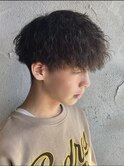 メンズマッシュ縦落ちツイストスパイラルパーマ群馬高崎