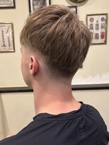 スカイマスターバーバー 渋谷(SKY MASTER BARBER) テーパーフェードスタイル＜理容室＞【床屋/メンズ/眉毛カット］