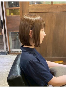 美容室カードル 新小岩店(Cadre) ボブ/透明感カラー