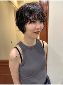 [puf 伏見/丸の内/栄/名古屋]ニュアンスショートパーマ★大野