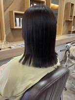 ヘア プロデュース キュオン(hair produce CUEON.)&nbsp;ブラウンベージュ×艶髪