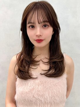 エジョン 幡ヶ谷店(Aejon) ショコラアッシュヘルシースタイルふんわりカールくびれヘア小顔