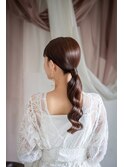 ブライダルヘアメイク