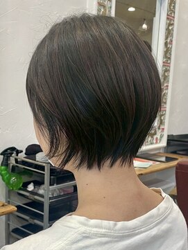 ボタンヘアー 日吉(BoTaN HAIR) コンパクトショート/ナチュラルショート/前下がりショート/日吉