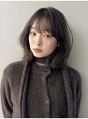 ボブ/レイヤーカット/グレージュカラー/表参道