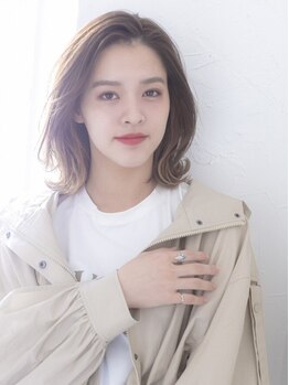 ヘアーアンドメイク グリーン(hair&make green)の写真/【東十条/髪質改善】気になり始めの白髪にも*プレミアムカラーでおしゃれを楽しみながら自然に白髪をカバー