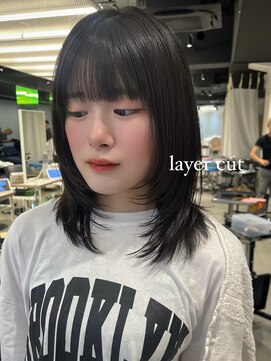 ゼスト 八王子店(ZEST) ザクザクレイヤーカット<ホノカ>