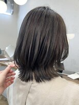 コンティロミー(CONTI ROMMY.) くびれウルフレイヤーカットオリーブグレークラゲヘアー髪質改善