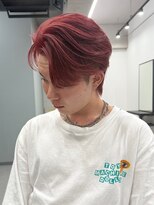 ソルバイジゼル(sol by gisele)&nbsp;【イメチェンしたい方必見】ワインレッド×毛流れセンターパート