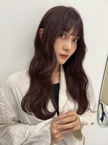 ジーナ 福岡天神(Zina)&nbsp;ミディアムヘア/暗めカラー/デザインカラー/髪質改善