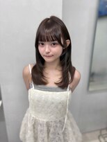 ポプルス(popls)&nbsp;レイヤーカット/韓国レイヤー/髪質改善/縮毛矯正/韓国/渋谷/20代