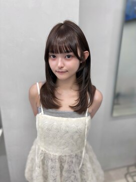 ポプルス(popls) レイヤーカット/韓国レイヤー/髪質改善/縮毛矯正/韓国/渋谷/20代