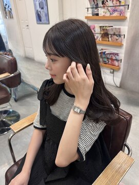 ペレ アネックス 大阪梅田茶屋町店(PELE ANNEX) ミディアムヘア/暗めカラー/グランマッシュ/梅田