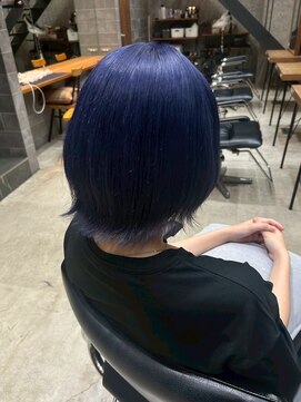 ゲーム 下北沢(GAME) ダブルカラー/大人レイヤー/ミルクティーベージュ/ウルフ/下北沢