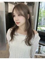 ペレ アネックス 大阪梅田茶屋町店(PELE ANNEX) 黒髪カタログ/クラゲヘアー/オリーブグレー/梅田