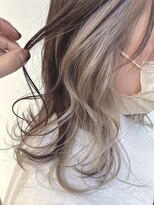 アレンエクラ(ALLEN eclat)&nbsp;インナーカラー×ミルクティ