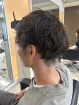 シャンプーボーイエイムス(SHAMPOO BOY aims) くせ毛風ナチュラルパーマスタイル