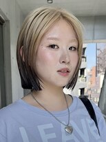 スリバー(sliver)&nbsp;ブリーチハイライト髪質改善ダブルカラーレイヤーカット